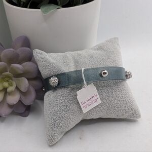 Lia Sophia Studded Smoky Lucite Bangle ✨